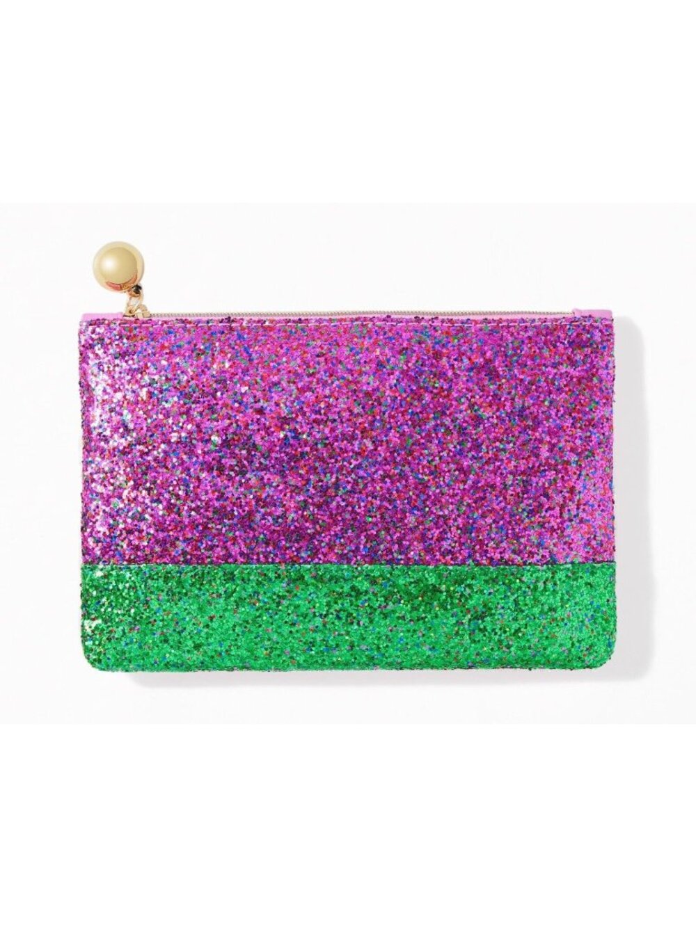 Makeup Bag Travel Glitter Clutch Wallet Purse Organizer Zipper Case Party